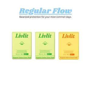 (NEW) Regular Flow Set _Regular 36p 2 pack & Large 32p 1pack