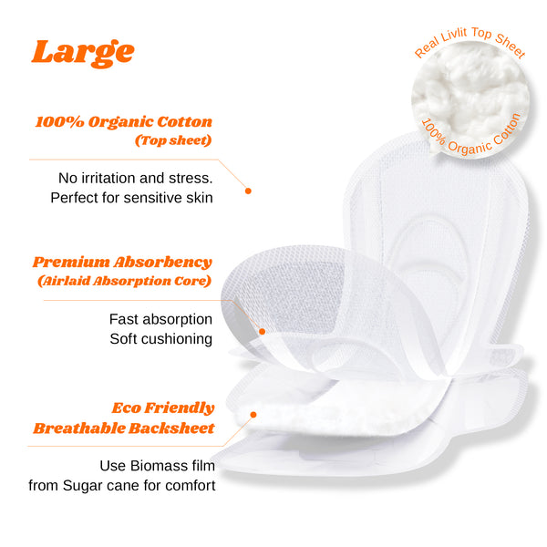 (NEW) Large Pad 32pcs (1 PACK / SET)